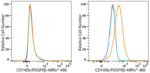 Flow CytoMetry - ABflo® 488 Rabbit anti-Human CD140b/PDGFRβ mAb (A24222)