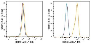Flow CytoMetry - ABflo® 488 Rabbit anti-Human CD100/SEMA4D mAb (A24405)