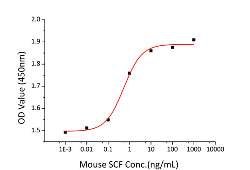 Recombinant Mouse c-Kit ligand/KITLG/SCF Protein