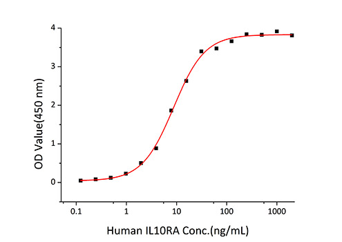 Recombinant Human IL-10RA/CD210 Protein